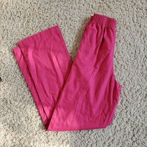 PINK SCRUB PANTS